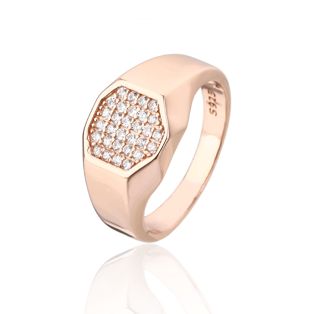 Rose Geo Glow Ring