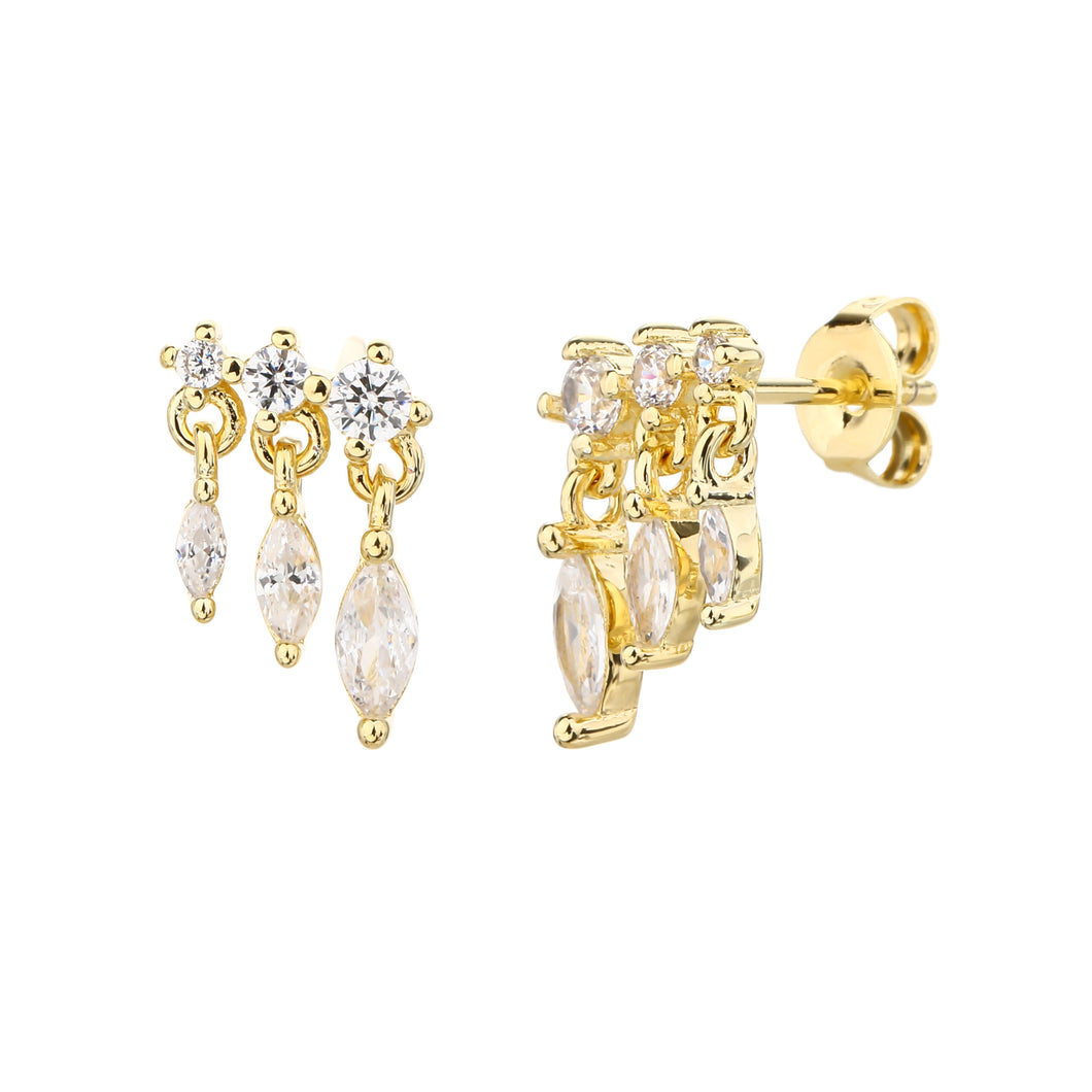 Gold Celina Earrings