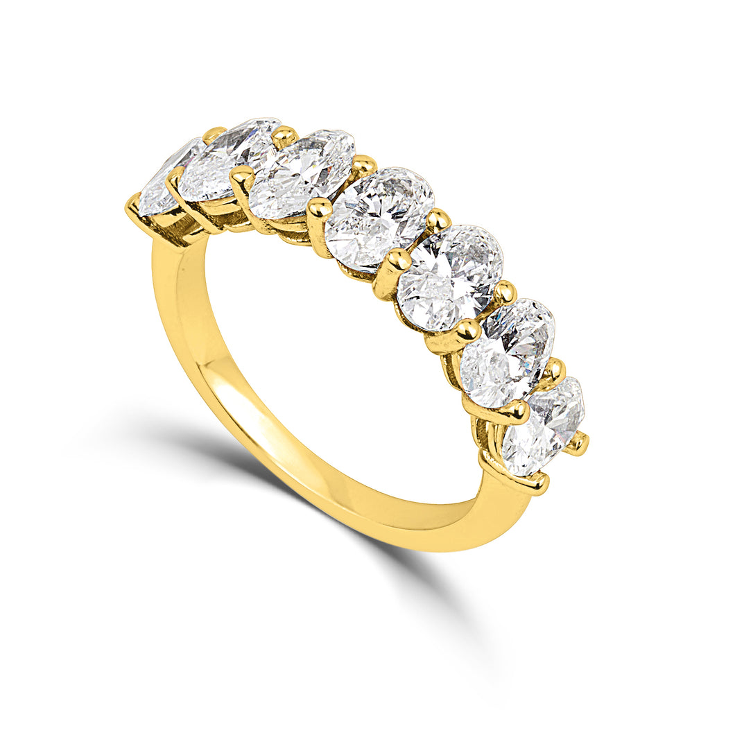 Gold Glowline Ring