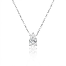 Load image into Gallery viewer, Solitaire Drop Necklace
