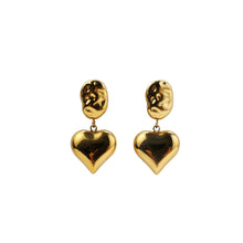 Load image into Gallery viewer, Puffy Heart Earrings
