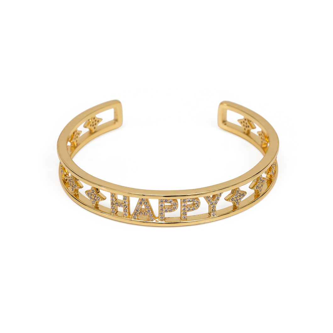 Happy Cuff Bracelet