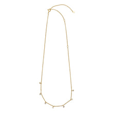 Load image into Gallery viewer, Gold Delicate Drops Necklace
