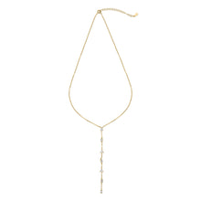 Load image into Gallery viewer, Gold Lariat Necklace
