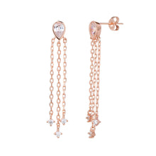 Load image into Gallery viewer, Gold Glow Drop Earrings

