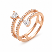 Load image into Gallery viewer, Glitter Twin Ring

