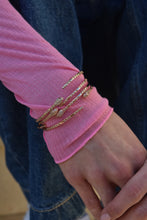 Load image into Gallery viewer, Rose Gold Snake Cuff Bracelet
