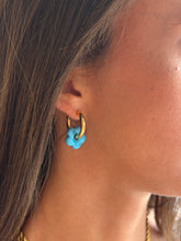 Load image into Gallery viewer, Mini Flower Hoops
