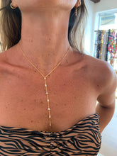 Load image into Gallery viewer, Gold Lariat Necklace
