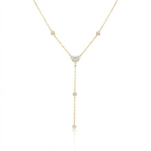 Load image into Gallery viewer, Heartline Drop Necklace
