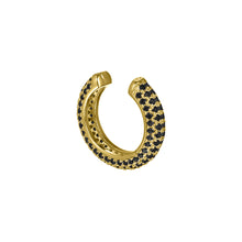 Load image into Gallery viewer, Midnight Gold Thick Huggie
