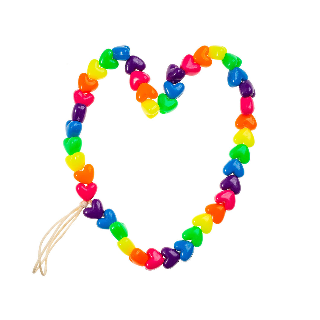 Rainbow Y2K Hearts Phone Chain