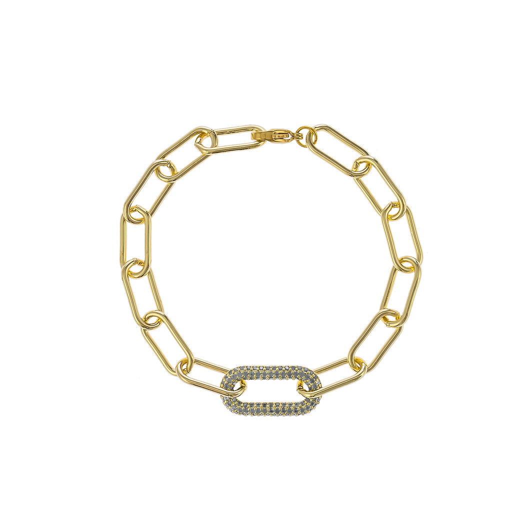 Gold Rectangle bracelet