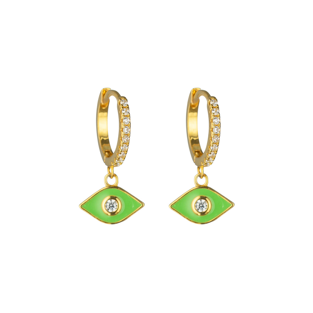 Lucky Charms Evil Eye Earrings