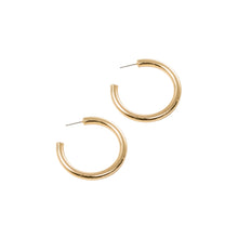 Load image into Gallery viewer, Large Thick Gold Hoops
