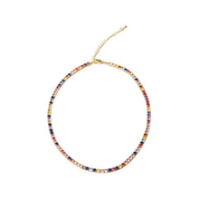 Load image into Gallery viewer, Classic Colorful Tennis Necklace
