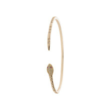 Load image into Gallery viewer, Rose Gold Snake Cuff Bracelet
