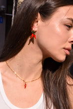 Load image into Gallery viewer, Gold Chilly Pepper Earring
