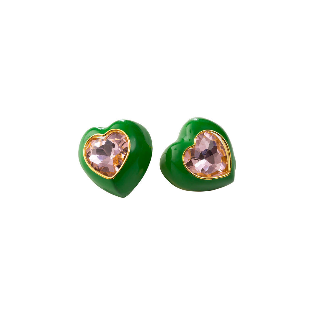 Green Bon Bon Earrings