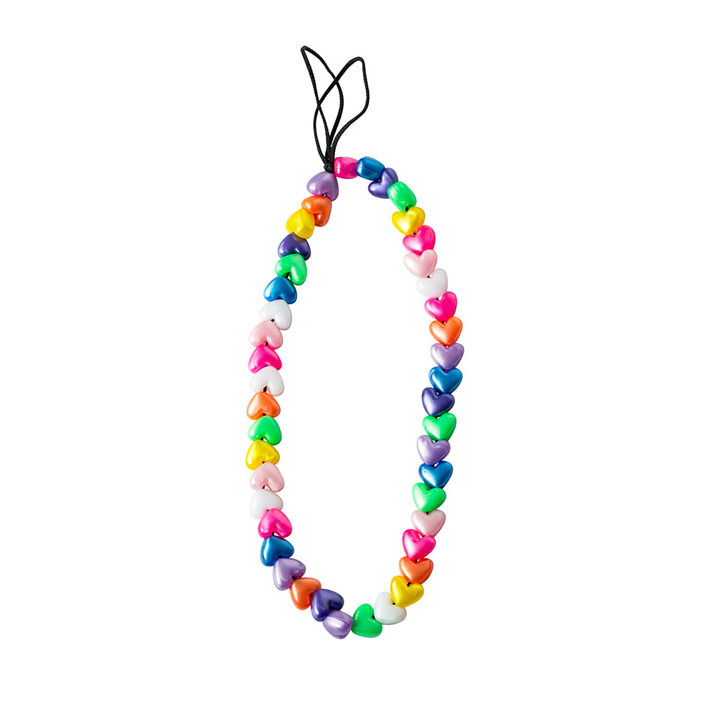 Confetti Hearts Phone Chain